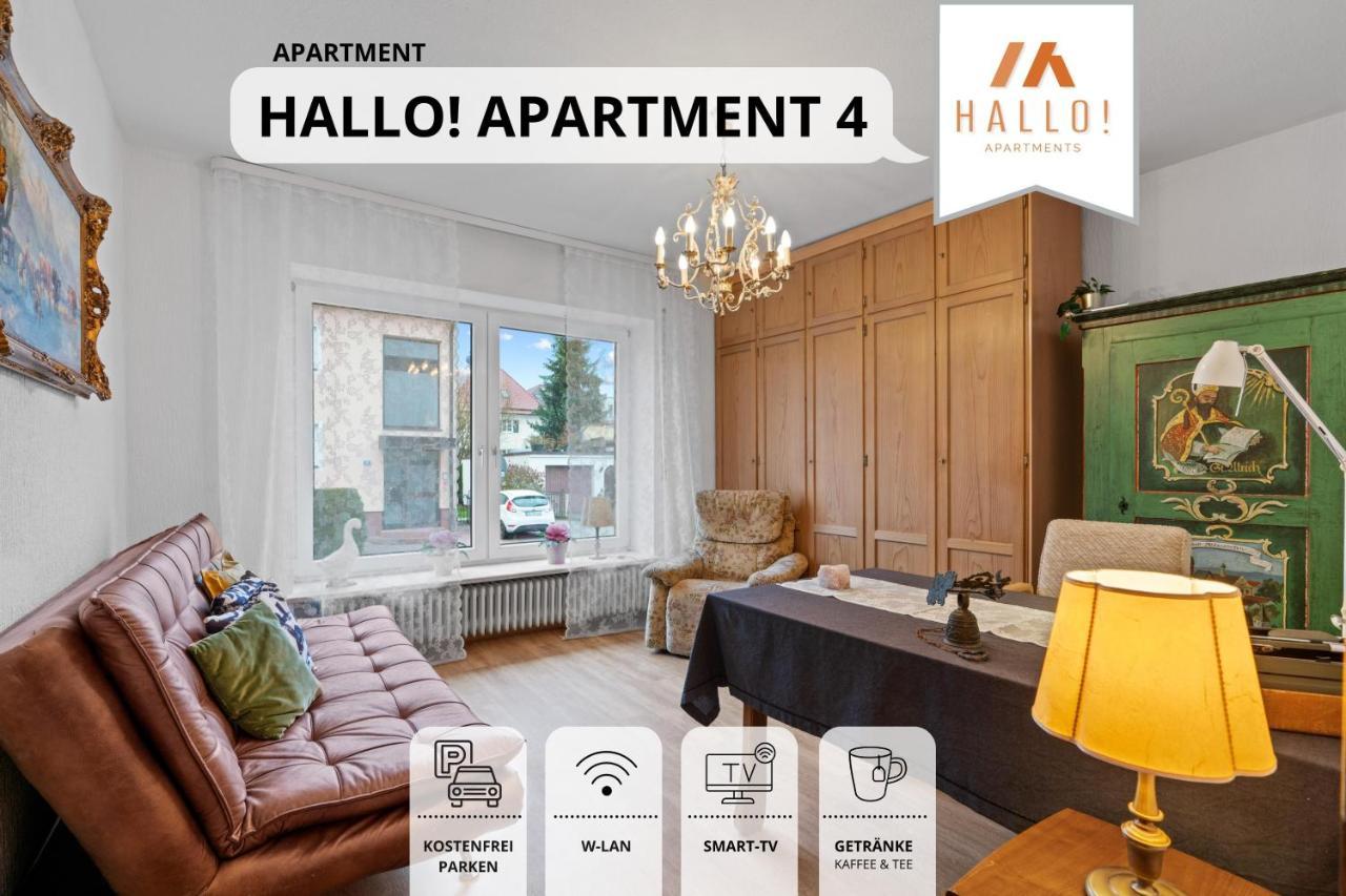 Hallo!-Apartment: Zentrale Zweiraum-Ferienwohnung mit WLAN Bad Worishofen Exterior photo